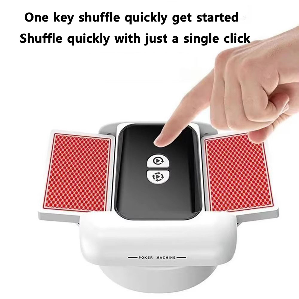 Electro Gadgets - Rechargeable Automatic Card Shuffling Machine Electric