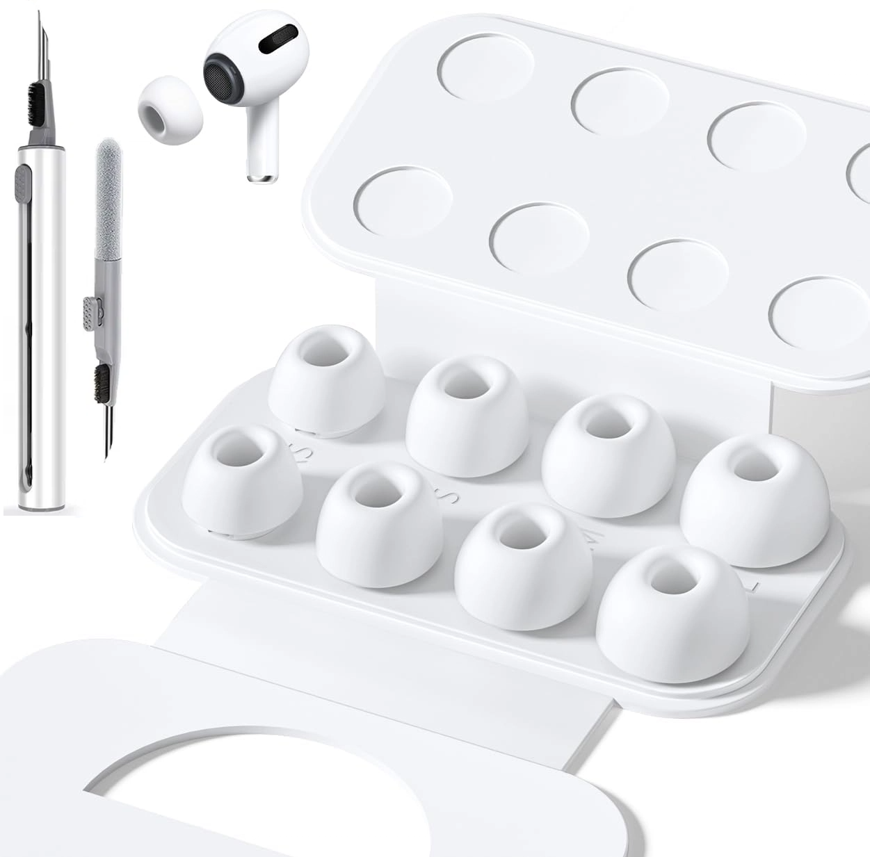 Portable Wifi Hotspot - KUTOU 4 Pairs Liquid Silicone Ear