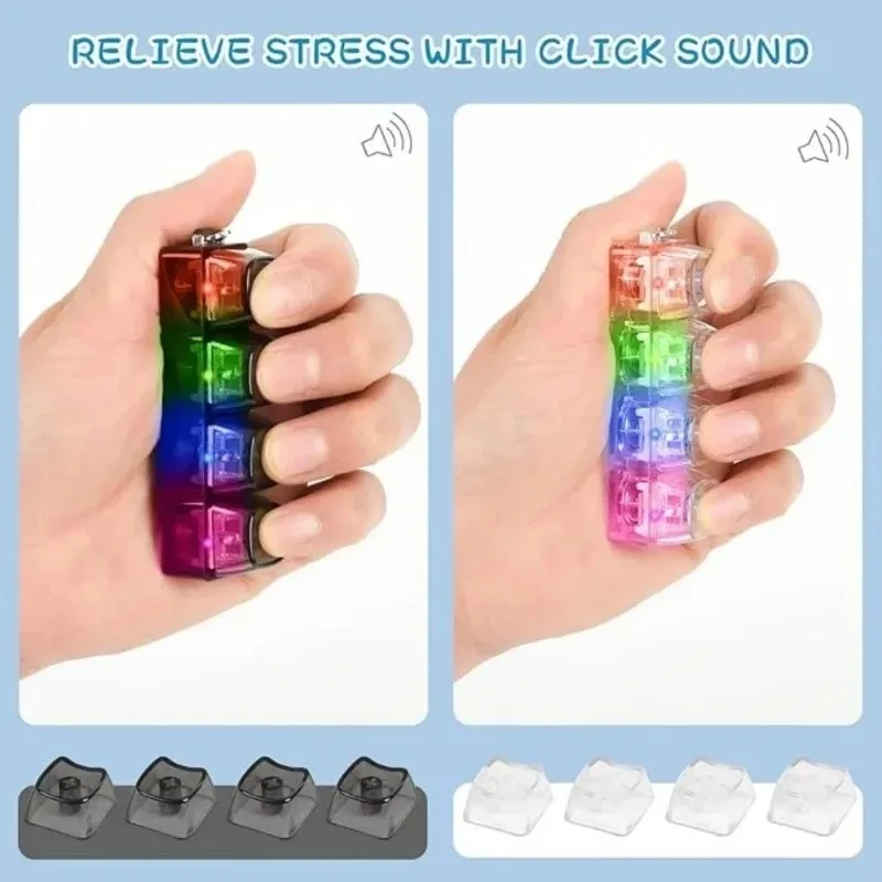 LED Keyboard Keychain ///Fidge - Electronics Gadgets For Kids incelemesi ve fiyatı