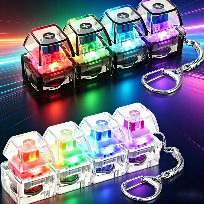 LED Keyboard Keychain Fidget / - Electronics Gadgets For Kids incelemesi ve fiyatı