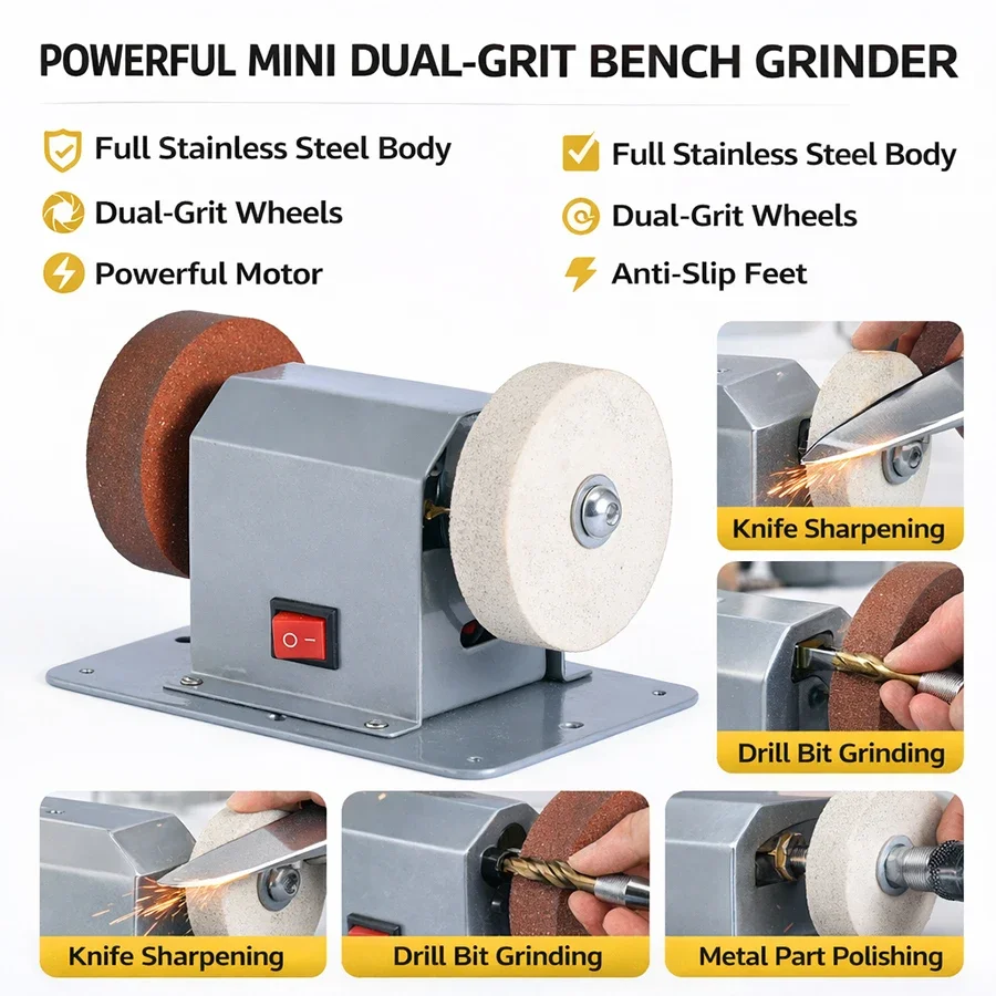 Mini Electric Bench Grinder Sh - Electro Gadgets incelemesi ve fiyatı