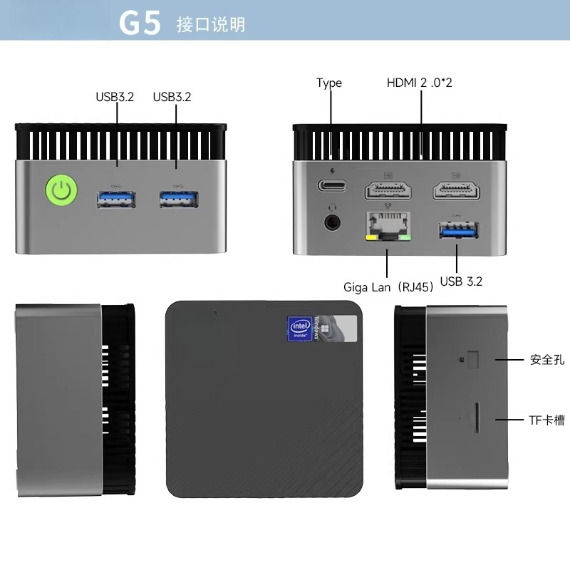 G5 Alder Lake N97 MINI PC Wind - Mini Pc Windows incelemesi ve fiyatı