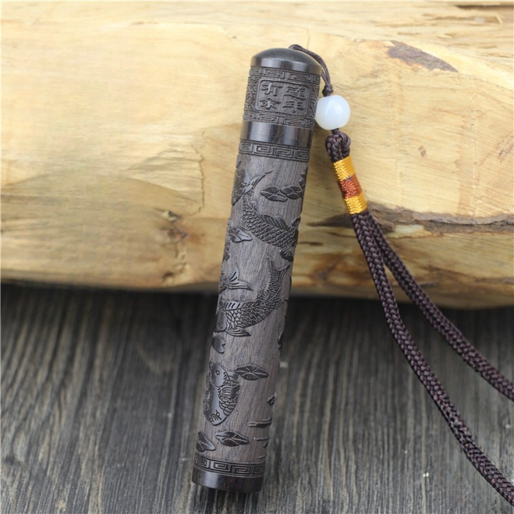 Creative Carving Ebony Lighter - Electronics Gadgets For Gift incelemesi ve fiyatı