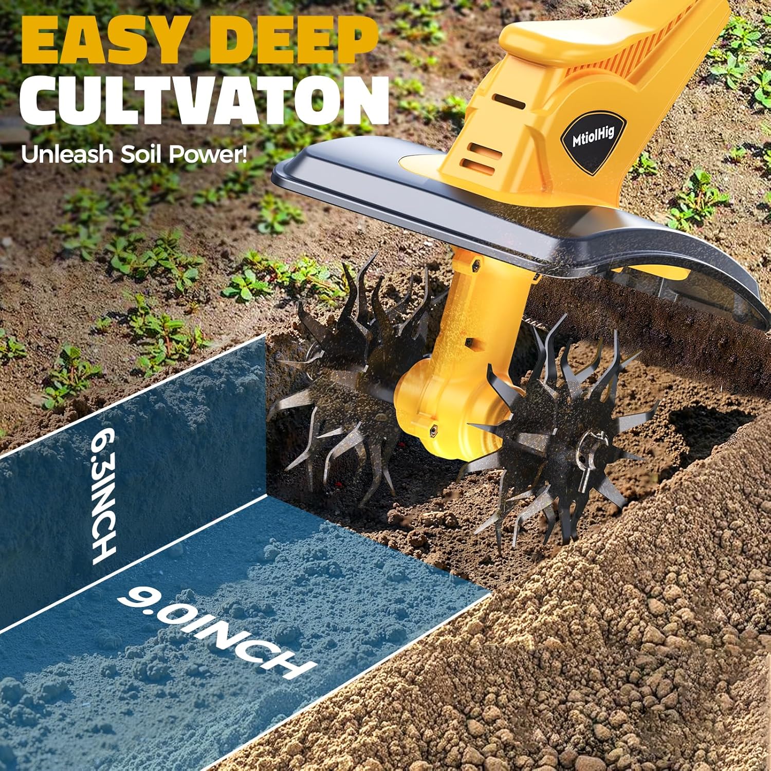 Cordless Tiller Cultivator Com - Electro Gadgets incelemesi ve fiyatı