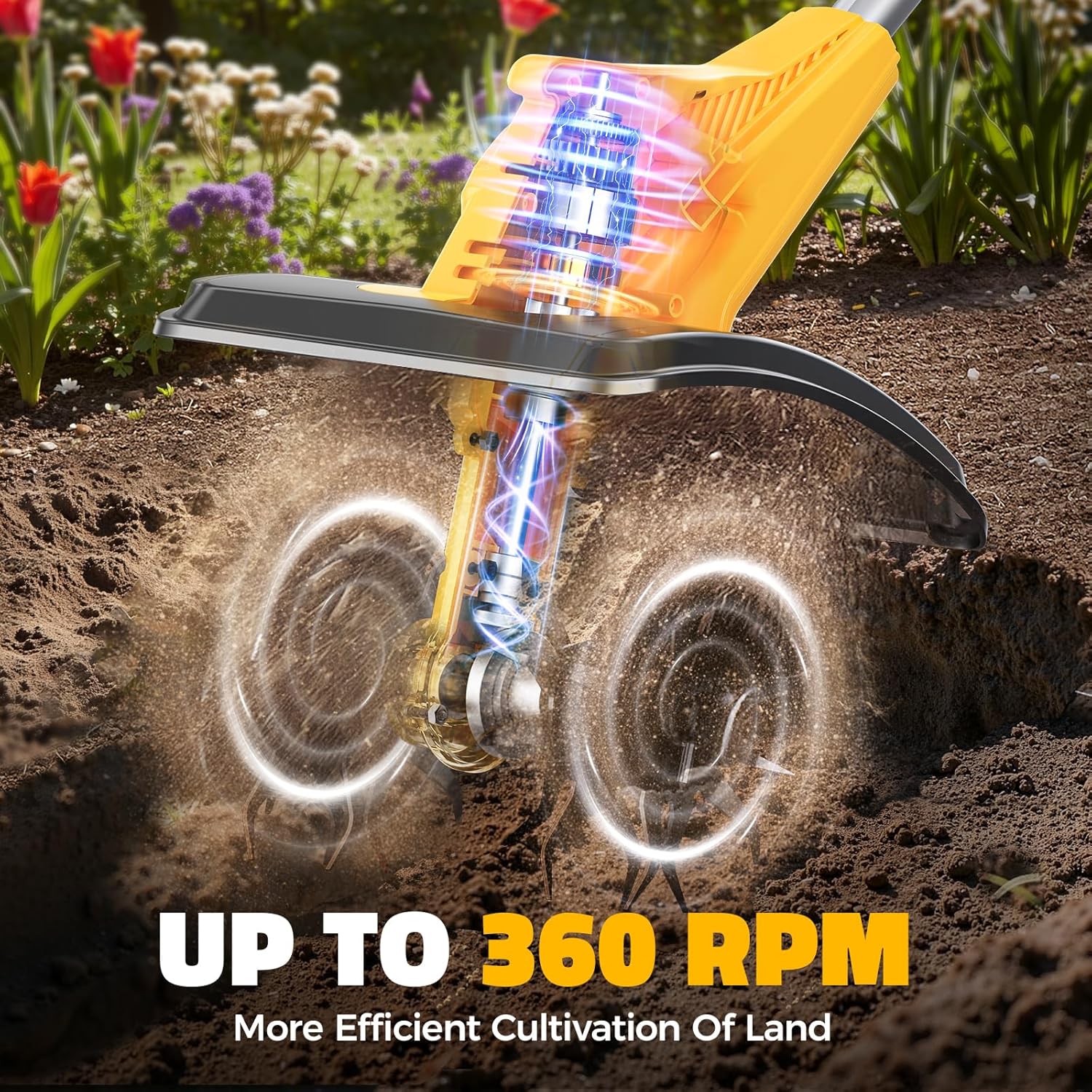 Cordless Tiller Cultivator Com - Electro Gadgets incelemesi ve fiyatı