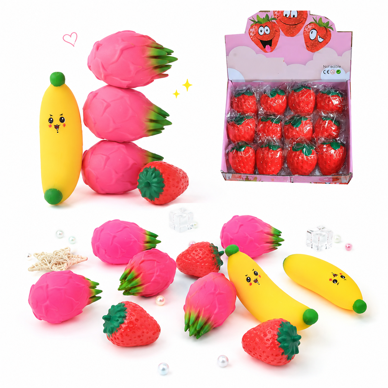 Fruit Maltose Squishy Toys Can - Electronics Gadgets For Kids incelemesi ve fiyatı