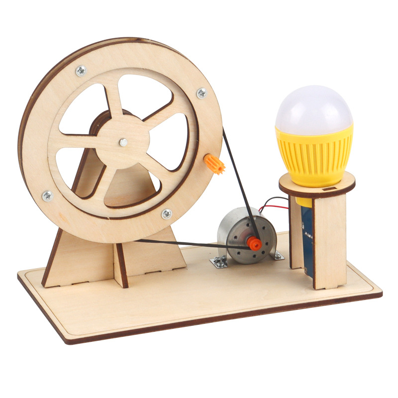 Wooden Hand Generator Kids Sci - Electronics Gadgets For Kids incelemesi ve fiyatı
