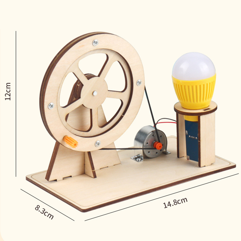 Wooden Hand Generator Kids Sci - Electronics Gadgets For Kids incelemesi ve fiyatı