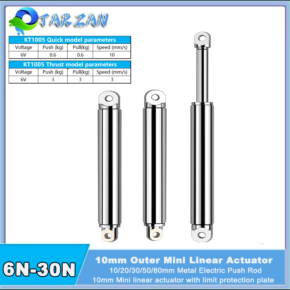10mm Linear Actuator Retractab - Electro Gadgets incelemesi ve fiyatı