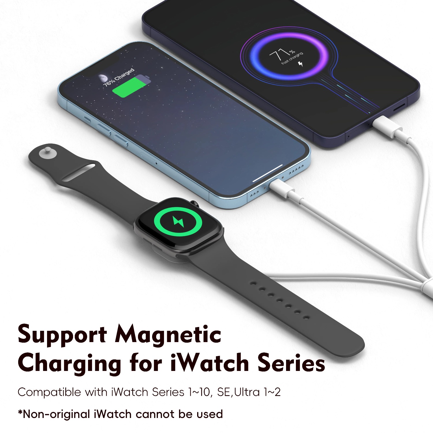 3 in 1  Magnetic Watch Charger - Portable Wifi Hotspot incelemesi ve fiyatı