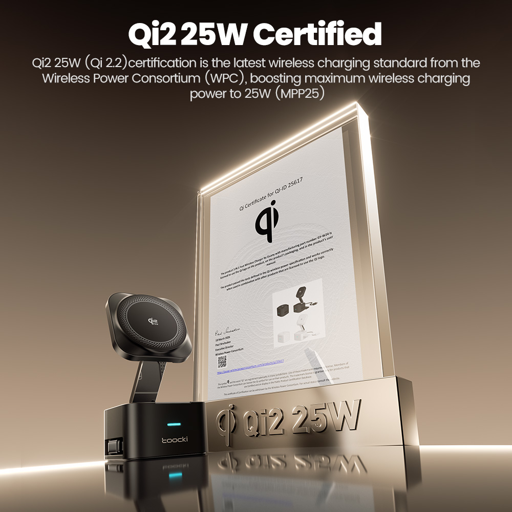 Toocki QI2.2 25W Wireless Char - Portable Wifi Hotspot incelemesi ve fiyatı