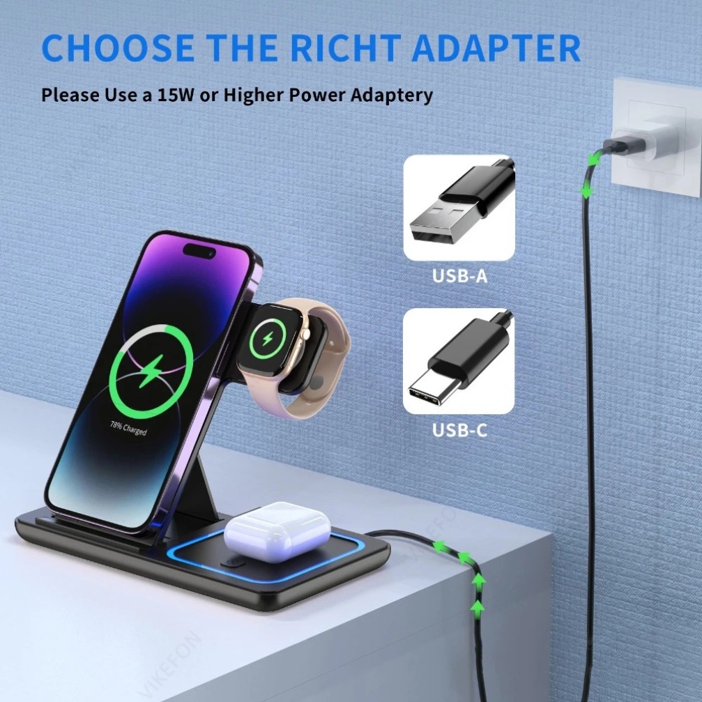 Foldable 3 in 1 Wireless Charg - Portable Wifi Hotspot incelemesi ve fiyatı