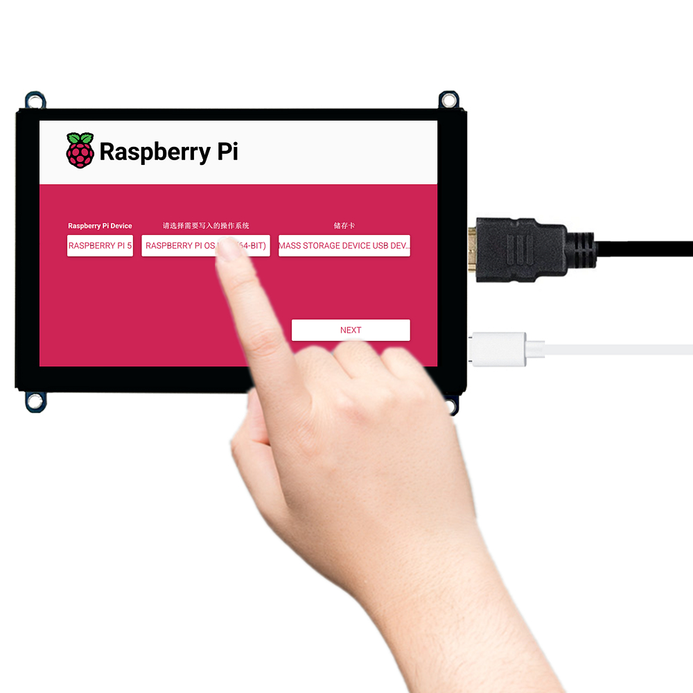 5-inch 800x480 LCD display cap - Mini Pc Windows incelemesi ve fiyatı