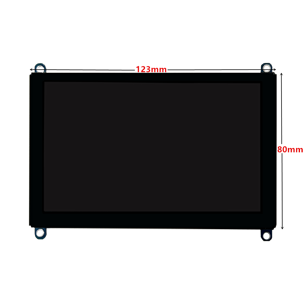 5-inch 800x480 LCD display cap - Mini Pc Windows incelemesi ve fiyatı