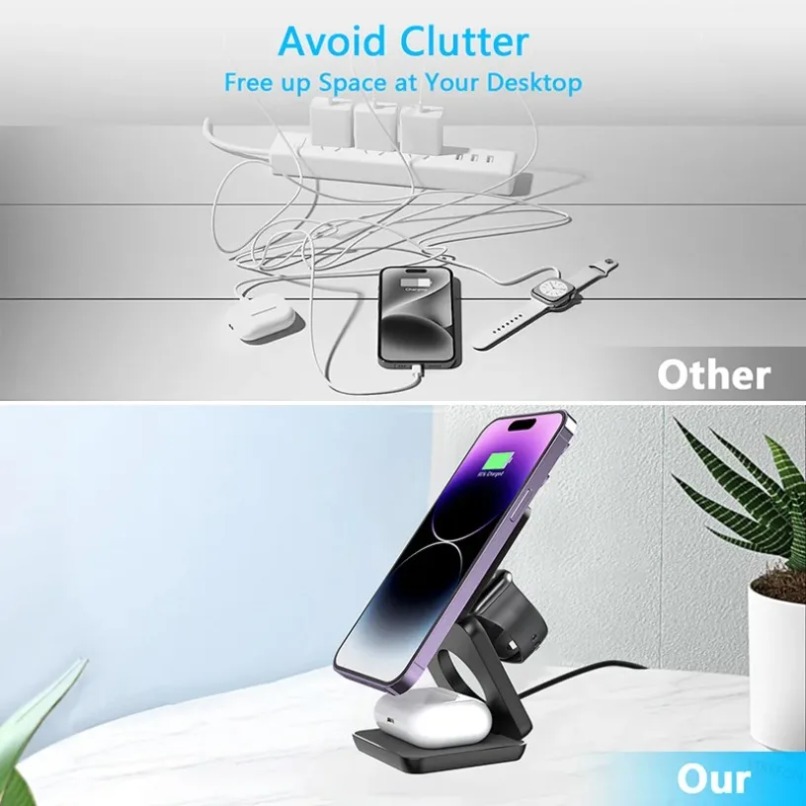 3 in 1 Foldable Magnetic Wirel - Portable Wifi Hotspot incelemesi ve fiyatı
