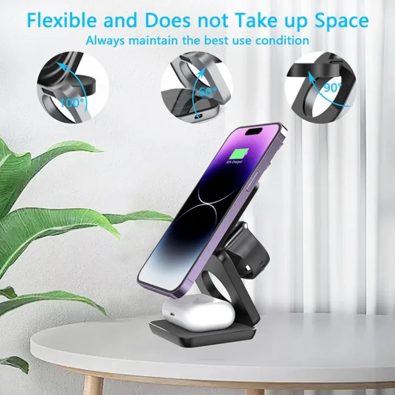 3 in 1 Foldable Magnetic Wirel - Portable Wifi Hotspot incelemesi ve fiyatı