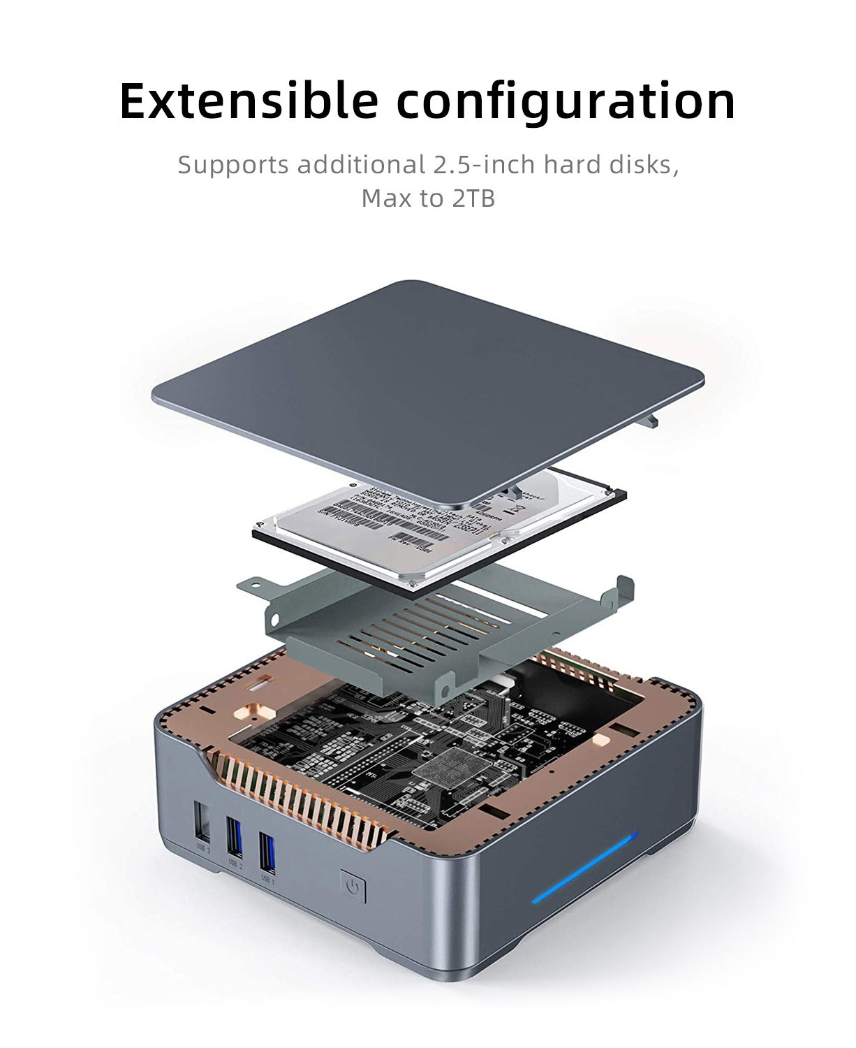 GK3V Pro mini pc Intel N5105 R - Mini Pc Windows incelemesi ve fiyatı