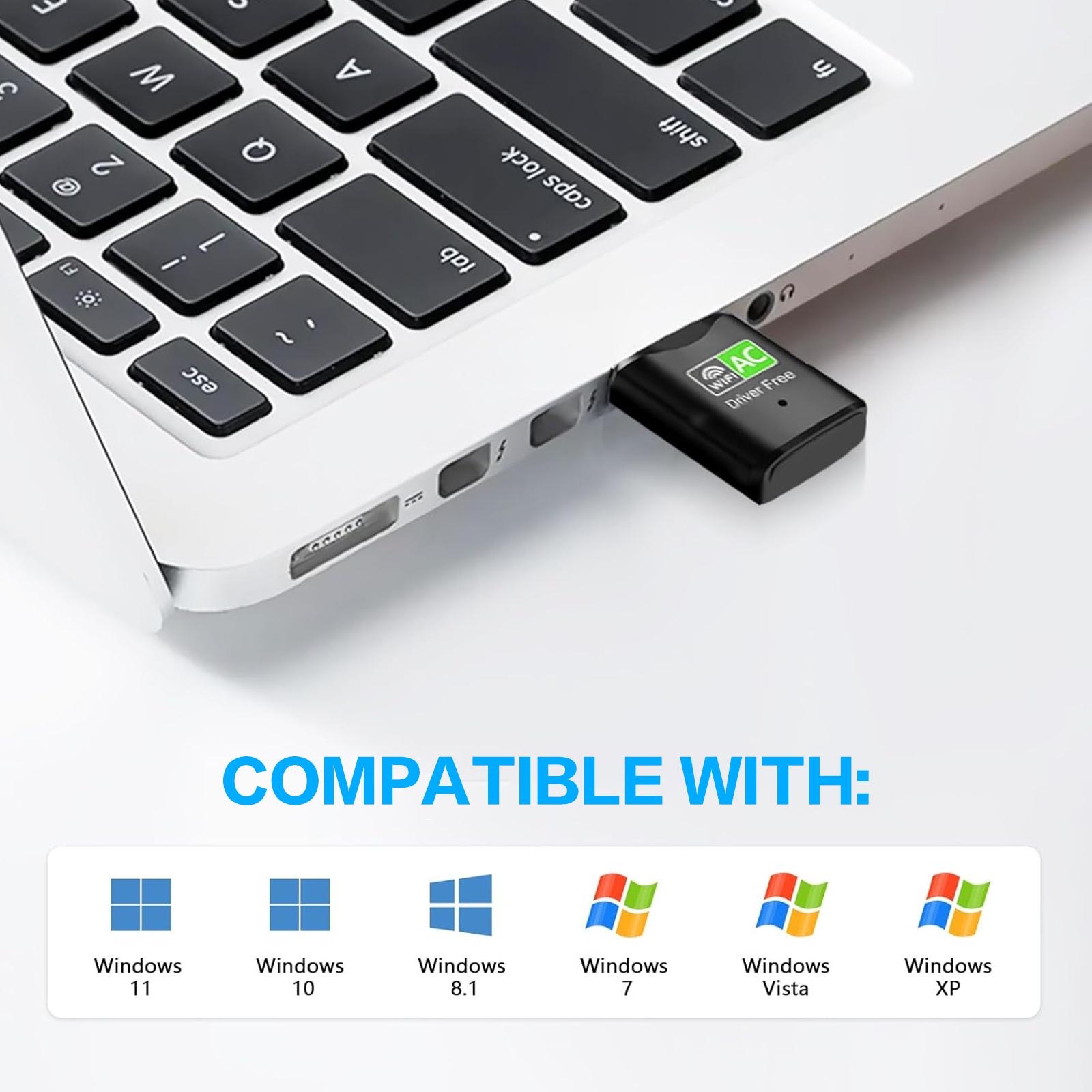 AC600 USB WiFi Adapter, Dual B - Mini Pc Windows incelemesi ve fiyatı